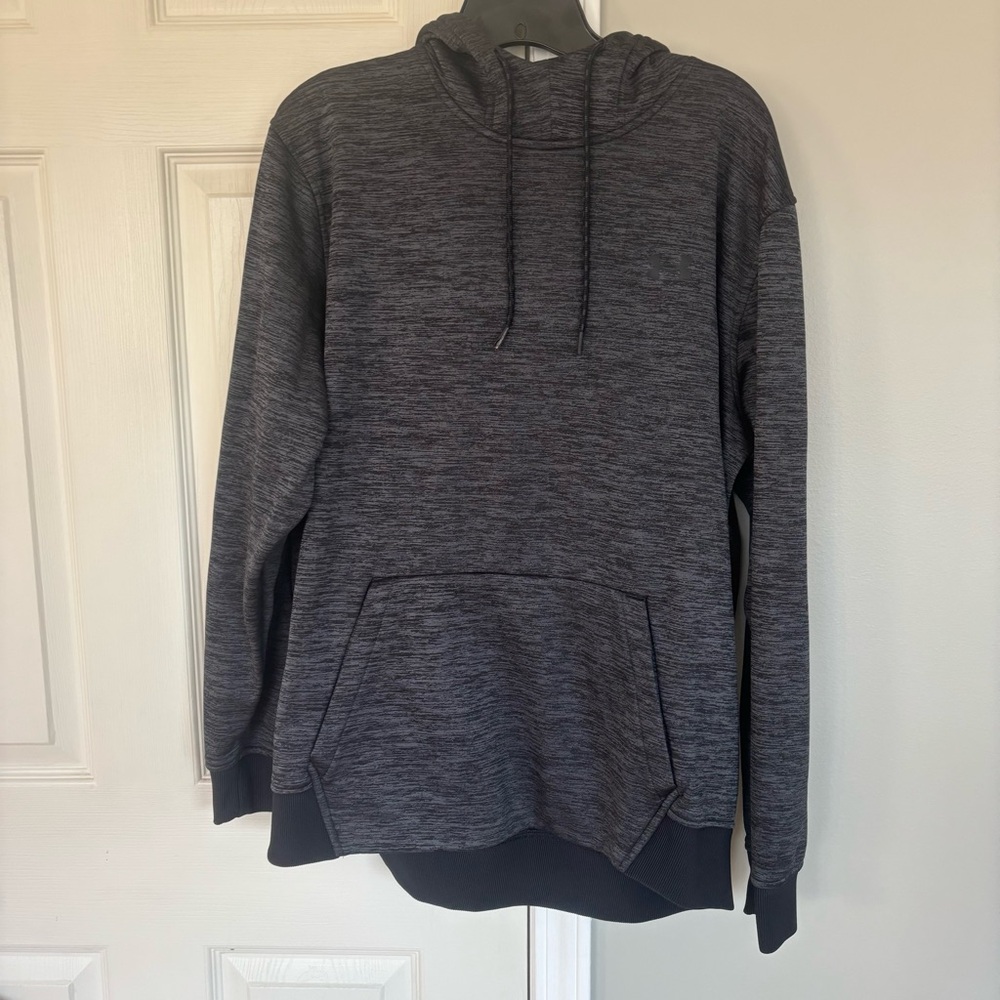 Men's Gray Under Armour Hoodie - Picture 2 of 5
